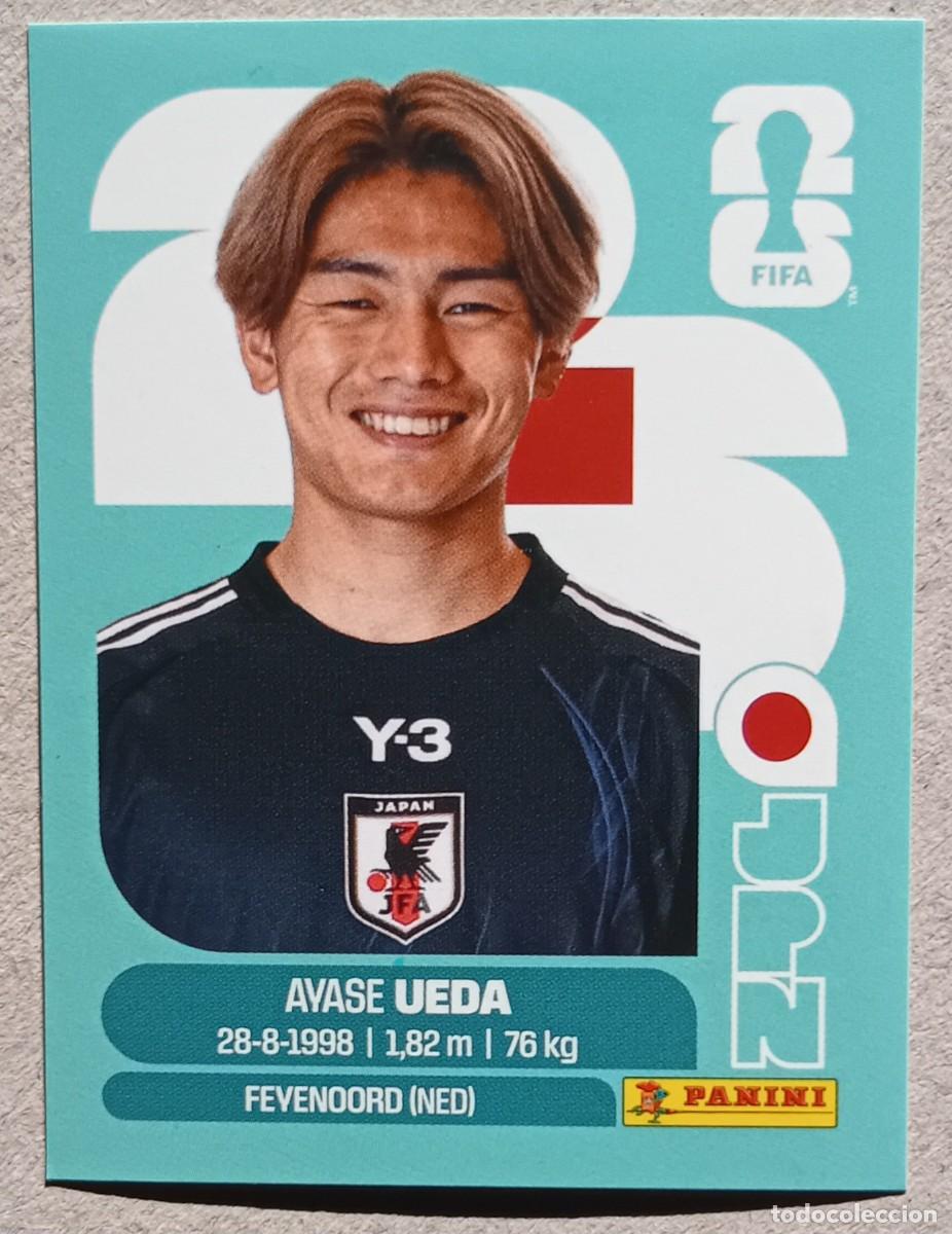 Cromos de f&uacute;tbol: Figurina Panini 2026 Cromo World Cup Usa Mundial 2026 Ayase Ueda Japan n JPN 20