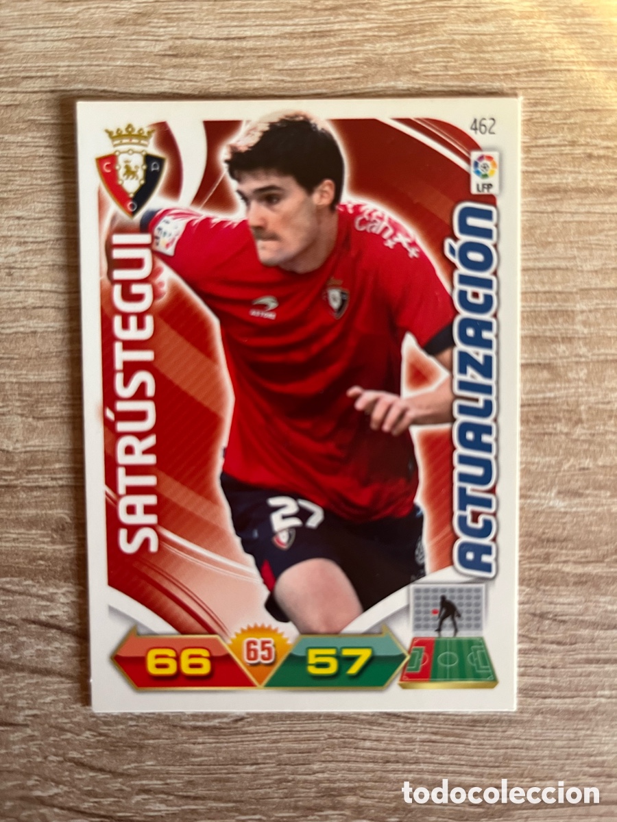 Cromos de f&uacute;tbol: 462 SATR&Uacute;STEGUI ACTUALIZACI&Oacute;N ADRENALYN 2011 2012 11 12 OSASUNA