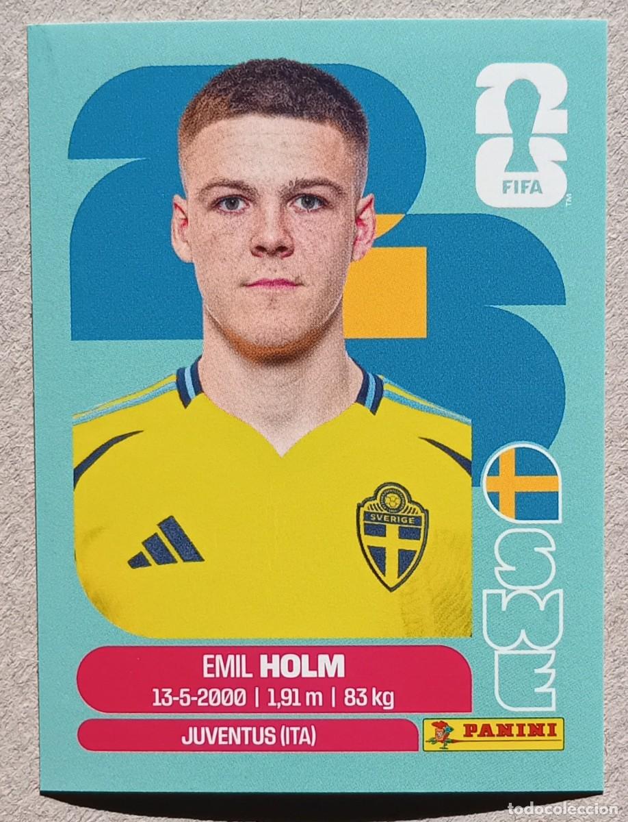 Cromos de f&uacute;tbol: Figurina Panini 2026 Cromo World Cup Usa Mundial 2026 Emil Holm Sweden n SWE 5