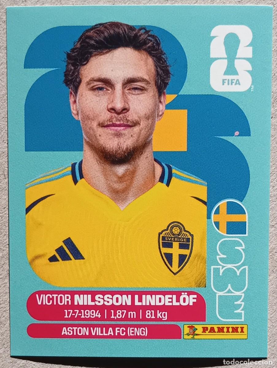 Cromos de f&uacute;tbol: Figurina Panini 2026 Cromo World Cup Usa Mundial 2026 Victor Nilsson Lindelof Sweden n SWE 6