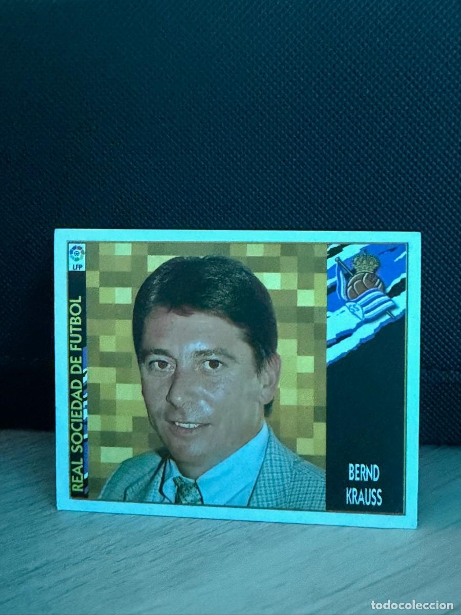 Cromos de f&uacute;tbol: LIGA 97 98 - Ediciones Este - Bernd Krauss - Real Sociedad