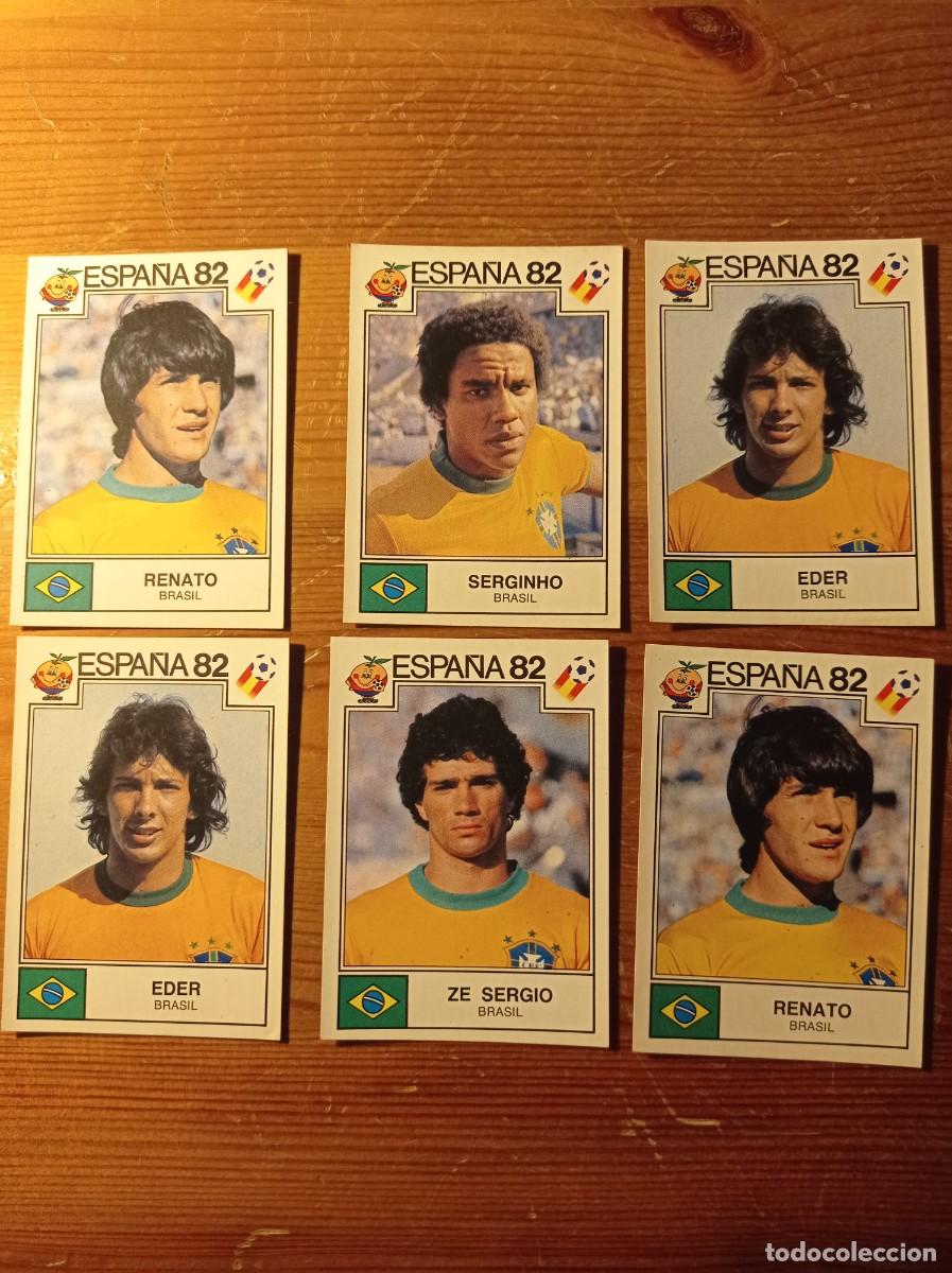 Cromos de f&uacute;tbol: Panini Espa&ntilde;a 82 Brasil