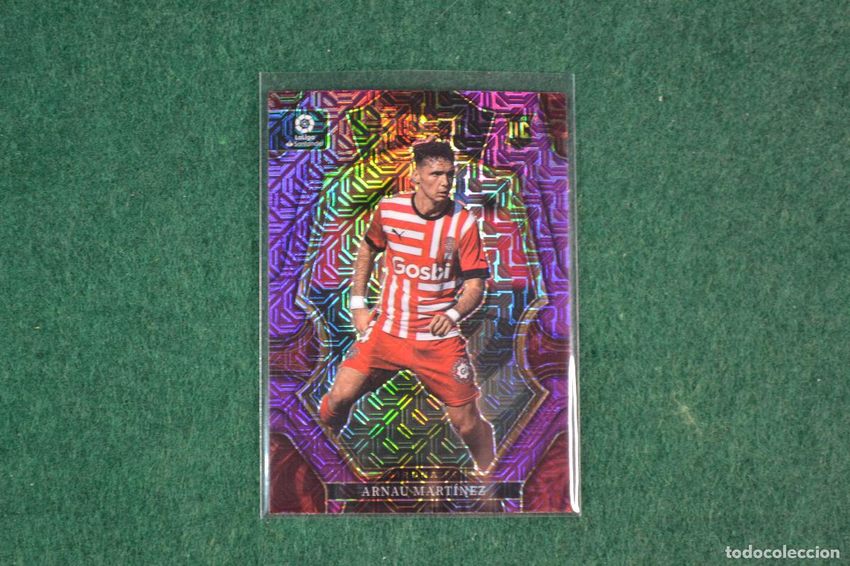 Cromos de Futebol: PANINI SELECT LA LIGA 2022-23 - 139 ARNAU MARTINEZ (GIRONA FC) PARALELA PURPLE MOJO