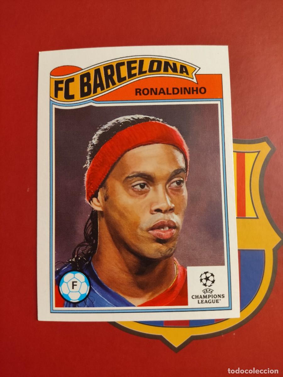 Cromos de Futebol: 874 RONALDINHO LIVING SET BARCELONA ADRENALYN TOPPS