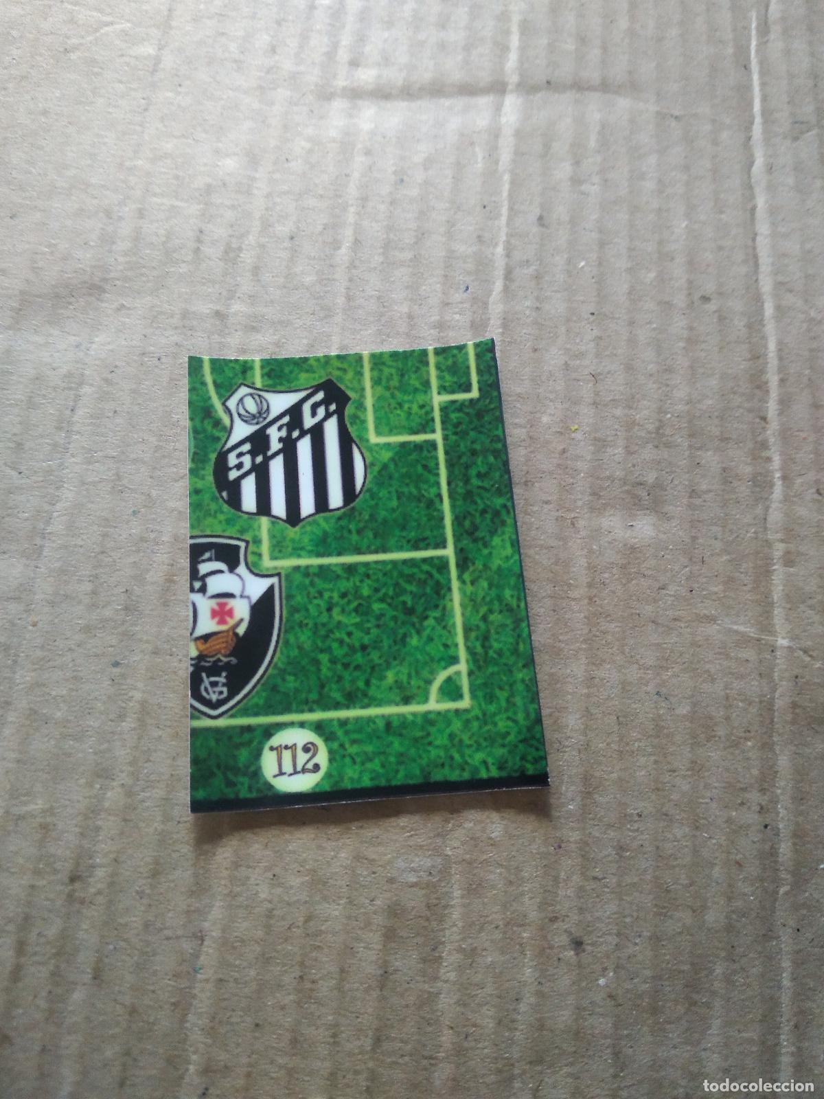 Cromos de f&uacute;tbol: 112 ESCUDO SANTOS CROMO FUTBOL LIGA BRASIL BRASILEIRAO