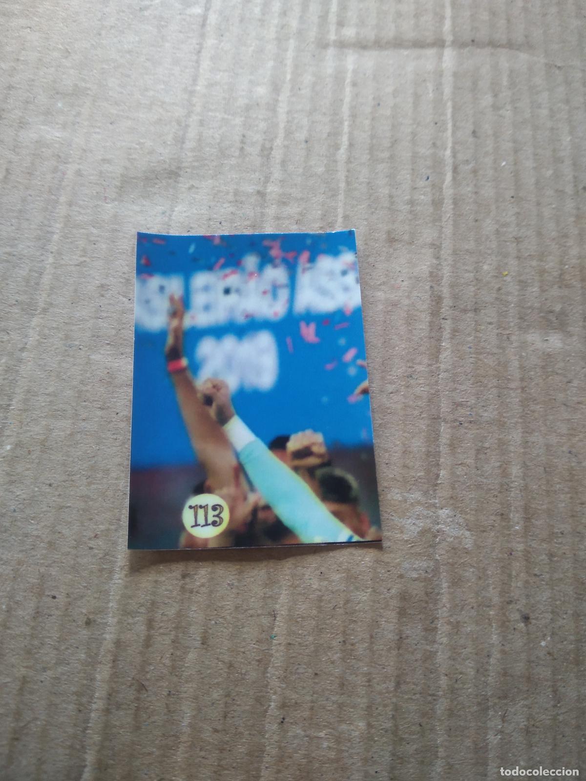 Cromos de f&uacute;tbol: 113 CROMO FUTBOL LIGA BRASIL BRASILEIRAO