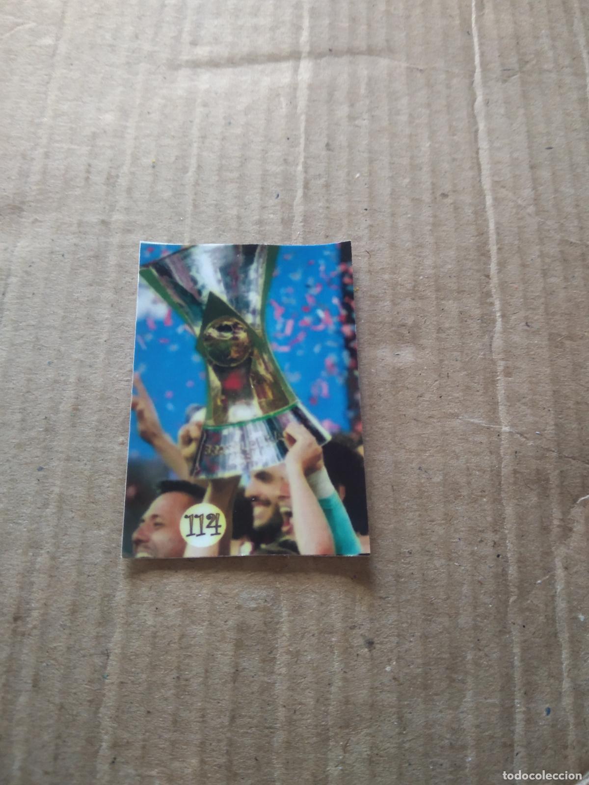Cromos de f&uacute;tbol: 114 CROMO FUTBOL LIGA BRASIL BRASILEIRAO
