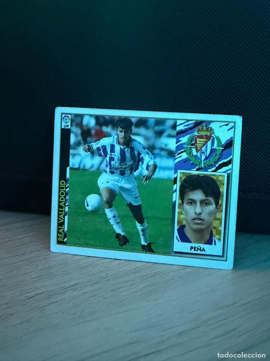 Cromos de f&uacute;tbol: LIGA 97 98 - Ediciones Este - Pe&ntilde;a - Valladolid