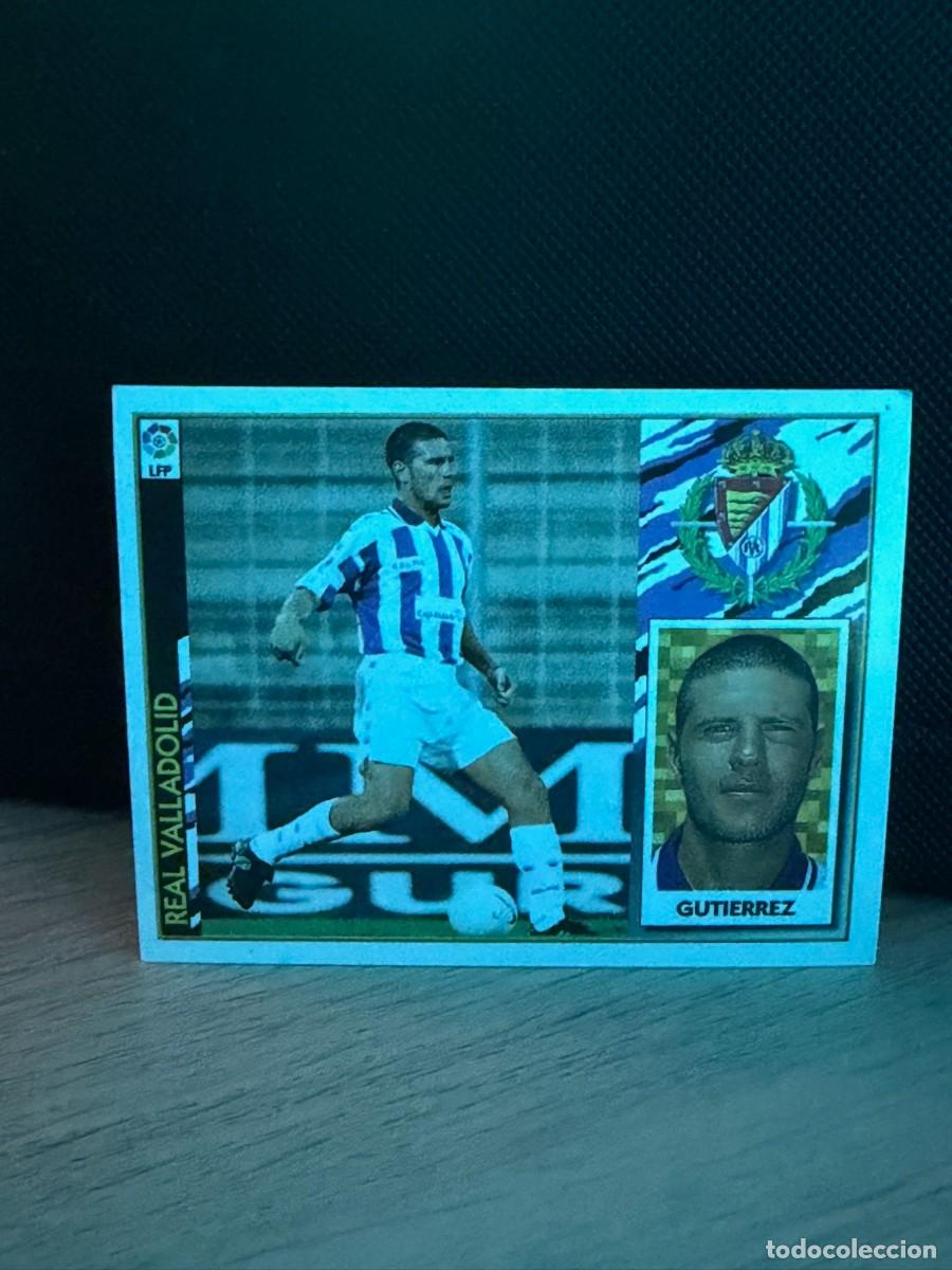 Cromos de f&uacute;tbol: LIGA 97 98 - Ediciones Este - Gutierrez - Valladolid