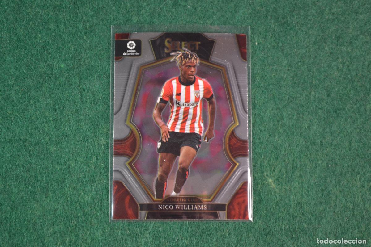 Cromos de f&uacute;tbol: PANINI SELECT LA LIGA 2022-23 - 108 NICO WILLIAMS (ATHLETIC DE BILBAO)