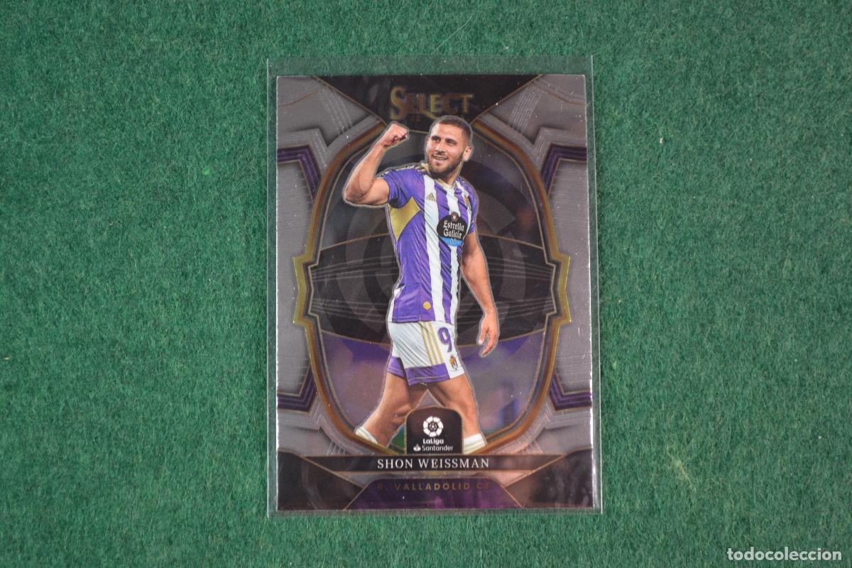 Cromos de f&uacute;tbol: PANINI SELECT LA LIGA 2022-23 - 85 SHON WEISSMAN (REAL VALLADOLID)