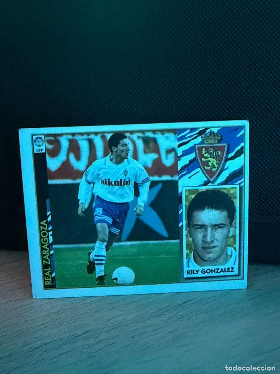 Cromos de f&uacute;tbol: LIGA 97 98 - Ediciones Este - Kily Gonzalez - Zaragoza