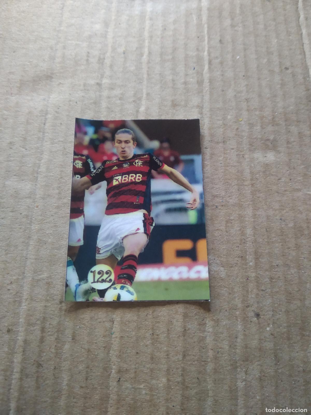 Cromos de f&uacute;tbol: 122 FILIPE LUIS FLAMENGO CROMO FUTBOL LIGA BRASIL BRASILEIRAO