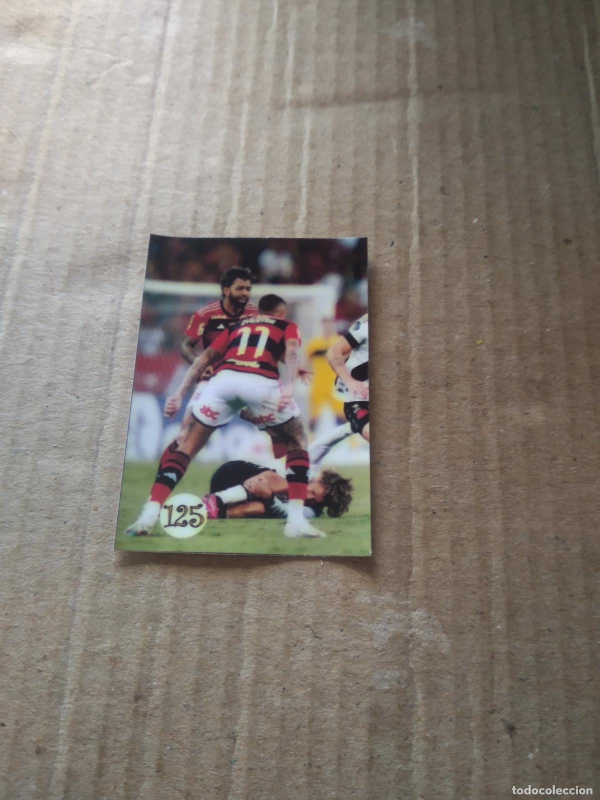 Cromos de f&uacute;tbol: 125 FLAMENGO CROMO FUTBOL LIGA BRASIL BRASILEIRAO