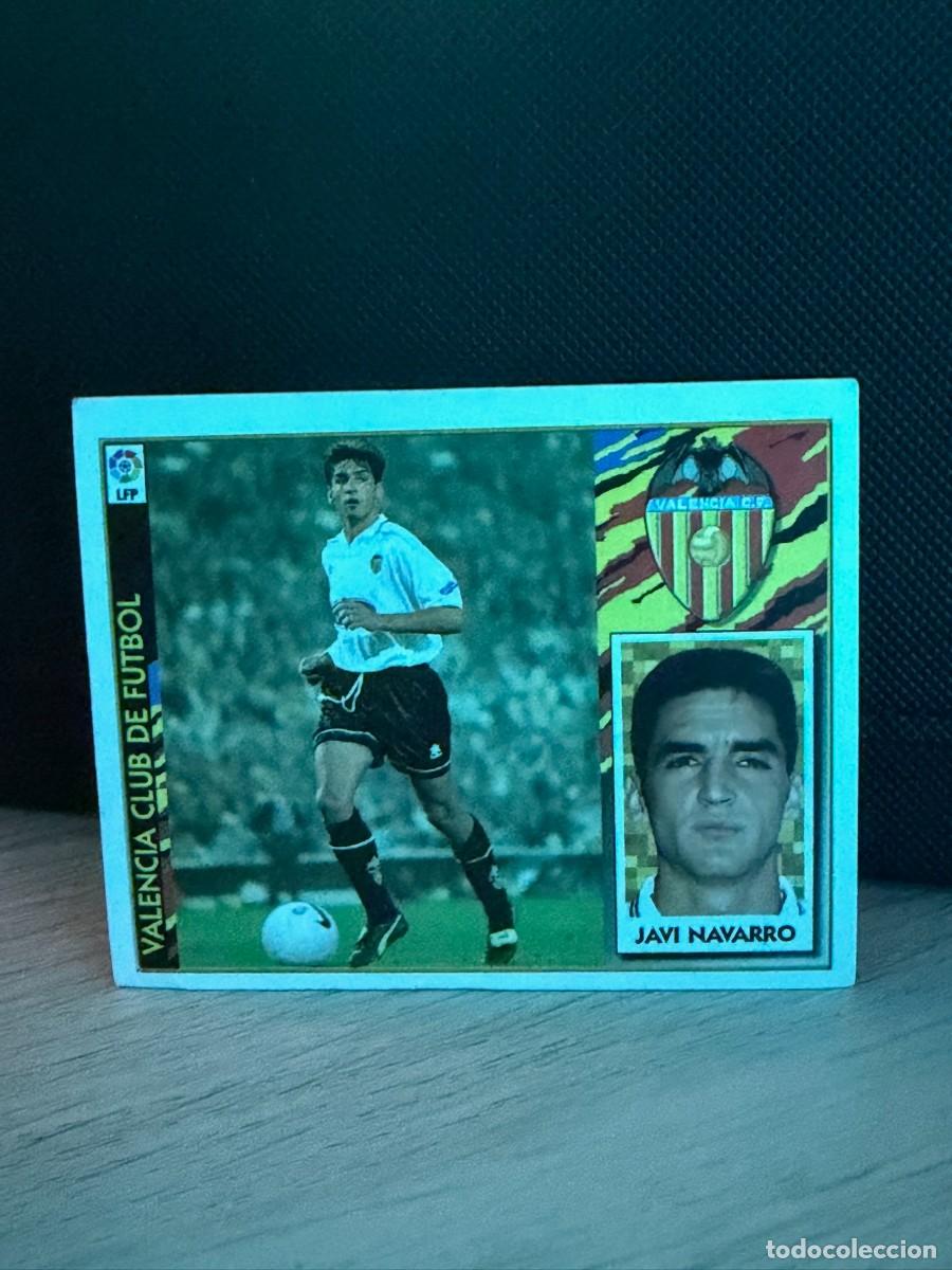 Figurine di Calcio: LIGA 97 98 - Ediciones Este - Javi Navarro - Valencia