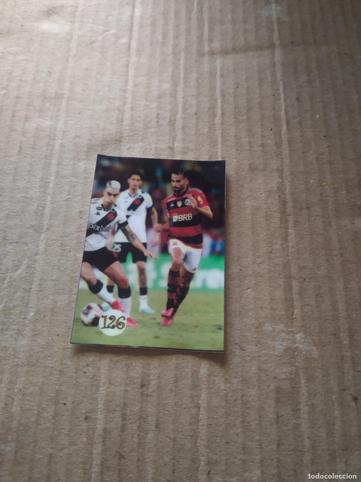Figurine di Calcio: 126 FLAMENGO CROMO FUTBOL LIGA BRASIL BRASILEIRAO