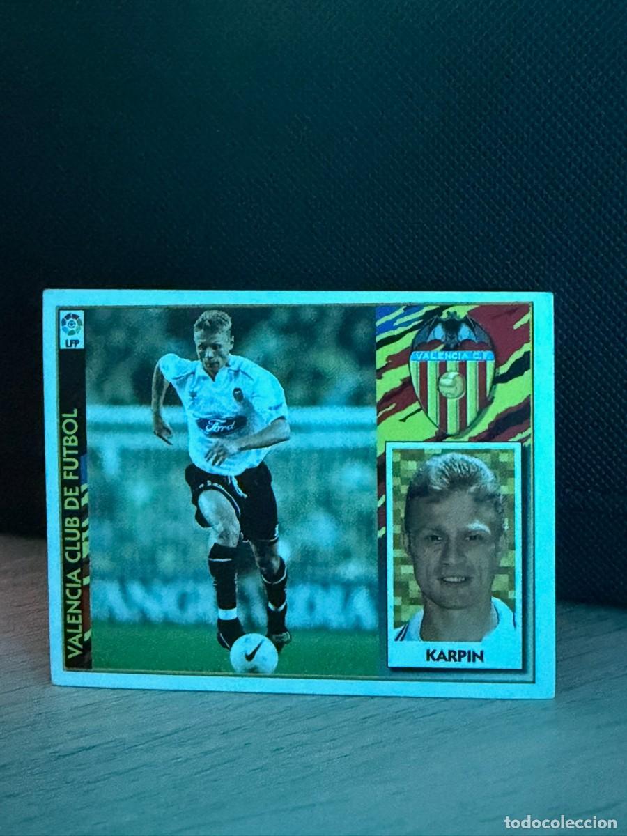 Cartes &agrave; collectionner de Football: LIGA 97 98 - Ediciones Este - Karpin BAJA - Valencia