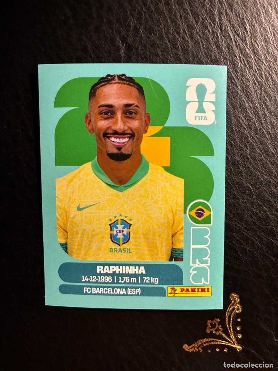 Cromos de Futebol: BRA 19 RAPHINHA BRA19 BRASIL FIFA WORLD CUP MUNDIAL 2026 26 PANINI