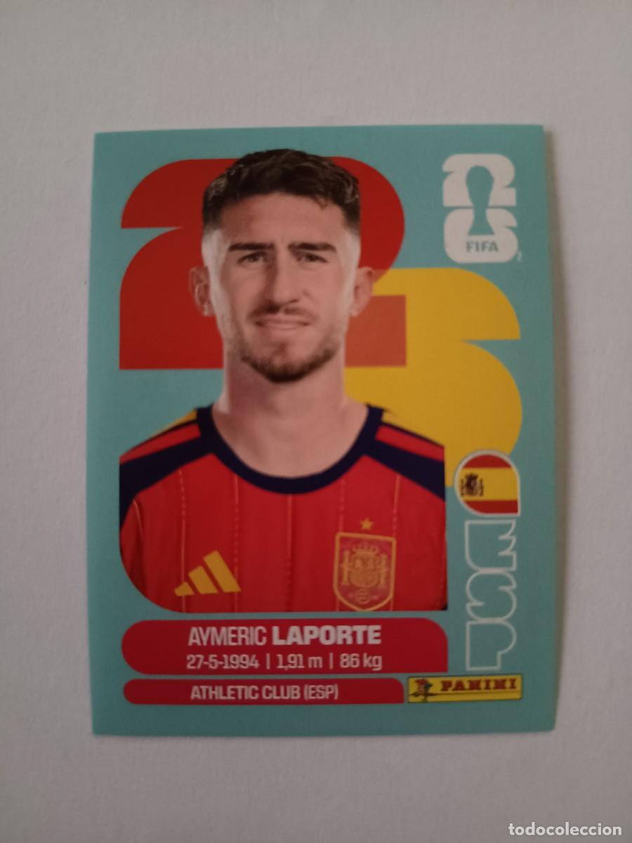 Cromos de Futebol: CROMO ESP 4 ESP4 AYMERIC LAPORTE ESPA&Ntilde;A SPAIN - PANINI MUNDIAL WORLD CUP 2026 STICKERS FIFA