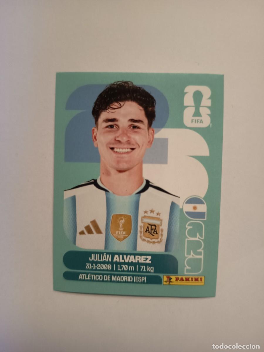 Cromos de Futebol: CROMO ARG 19 ARG 19 JULI&Aacute;N ALVAREZ ARGENTINA ATL&Eacute;TICO - PANINI MUNDIAL WORLD CUP 2026 STICKERS FIFA