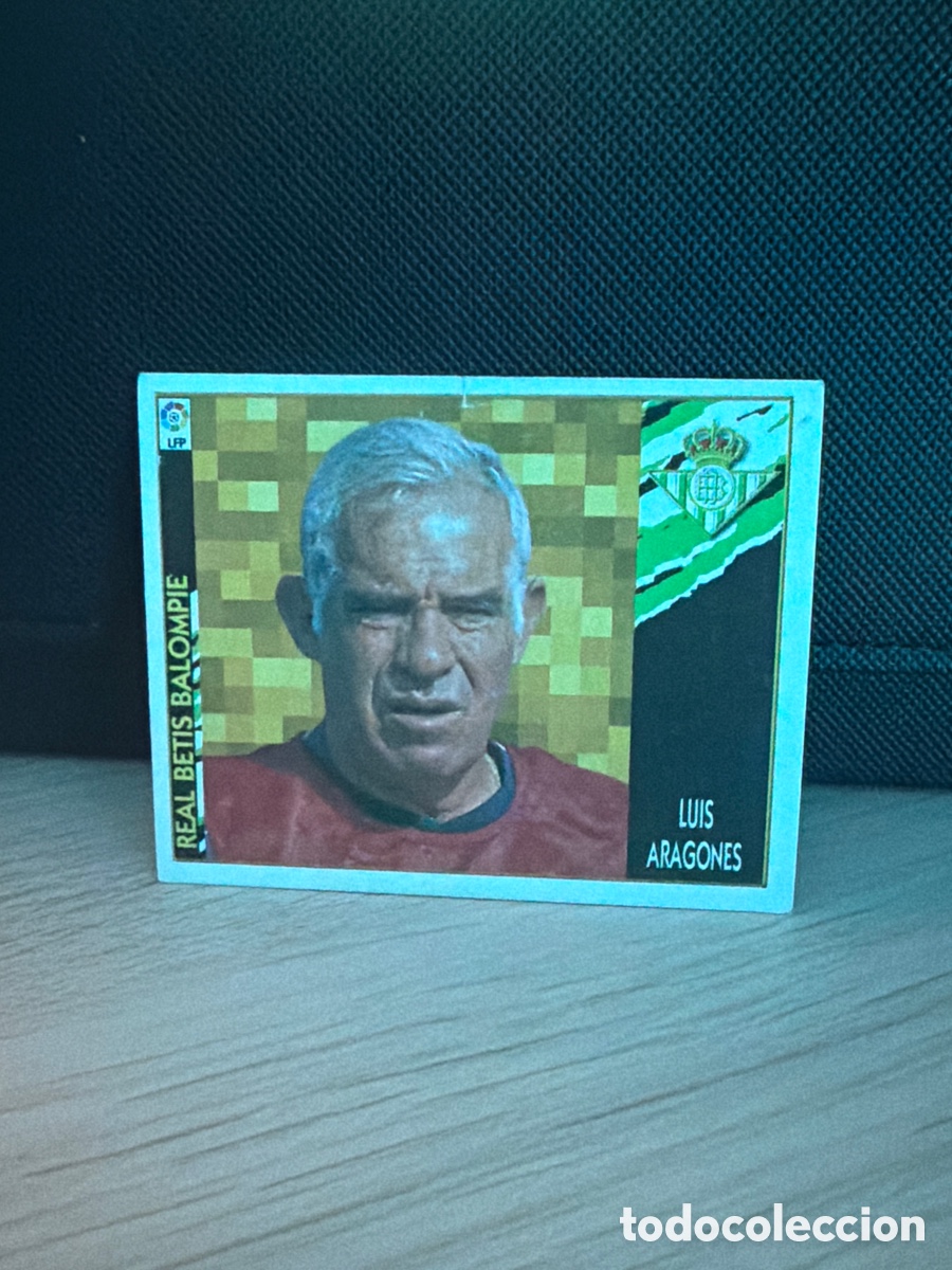 Cromos de Futebol: LIGA 97 98 - Ediciones Este - Luis Aragones COLOCA - Betis