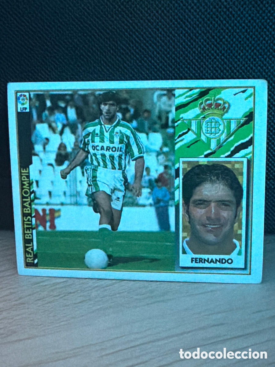 Cromos de Futebol: LIGA 97 98 - Ediciones Este - Fernando FICHAJE 1 - Betis