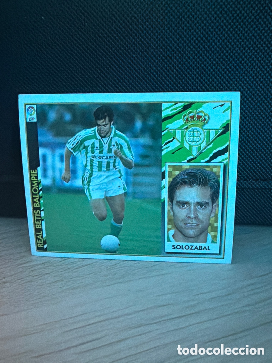 Cromos de Futebol: LIGA 97 98 - Ediciones Este - Solozabal COLOCA - Betis