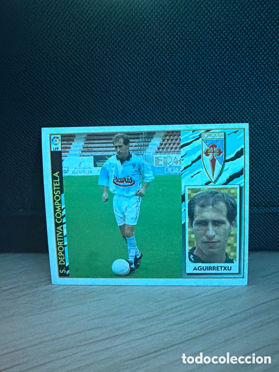 Cromos de f&uacute;tbol: LIGA 97 98 - Ediciones Este - Aguirretxu COLOCA - Compostela