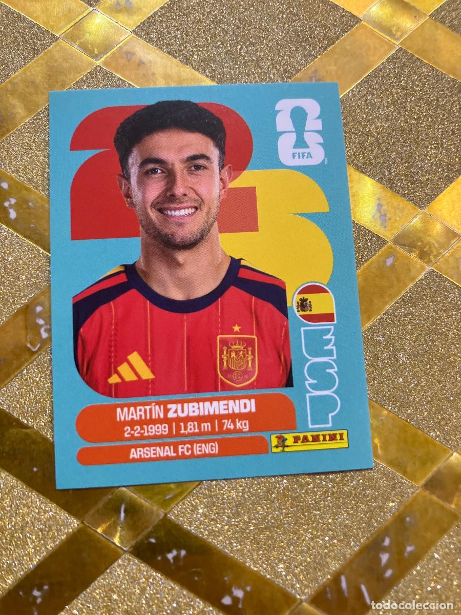 Cromos de f&uacute;tbol: CROMO DE F&Uacute;TBOL NUMERO ESP 9 MARTIN ZUBIMENDI ESPA&Ntilde;A MUNDIAL 2026 MEXICO-EEUU-CANADA PANINI !