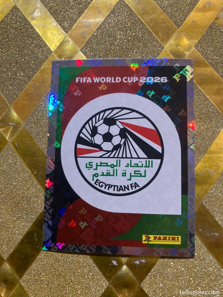 Cromos de f&uacute;tbol: CROMO DE F&Uacute;TBOL NUMERO EGY 1 ESCUDO DE EGIPTO MUNDIAL 2026 MEXICO-EEUU-CANADA PANINI !