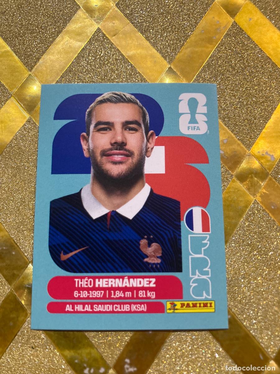 Cromos de f&uacute;tbol: CROMO DE F&Uacute;TBOL NUMERO FRA 3 THEO HERNANDEZ FRANCIA MUNDIAL 2026 MEXICO-EEUU-CANADA PANINI !