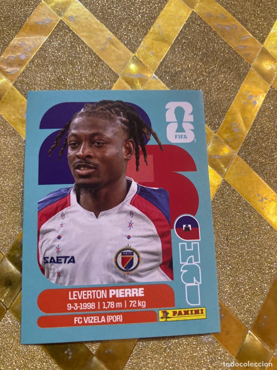 Cromos de f&uacute;tbol: CROMO DE F&Uacute;TBOL NUMERO HAI 10 PIERRE HAITI MUNDIAL 2026 MEXICO-EEUU-CANADA PANINI !
