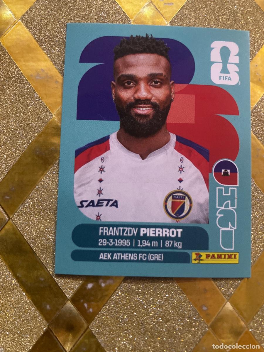 Cromos de f&uacute;tbol: CROMO DE F&Uacute;TBOL NUMERO HAI 20 PIERROT HAITI MUNDIAL 2026 MEXICO-EEUU-CANADA PANINI !