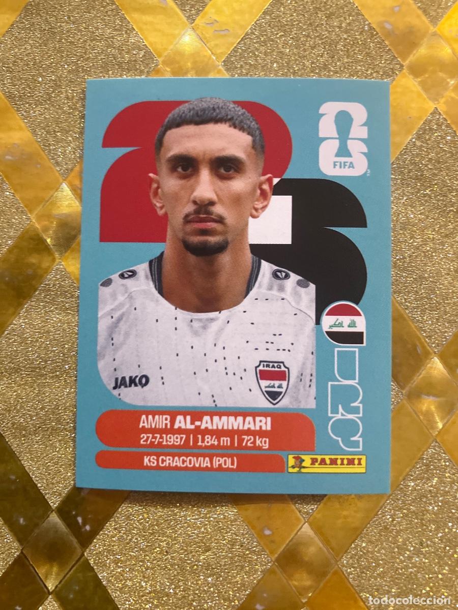 Cromos de f&uacute;tbol: CROMO DE F&Uacute;TBOL NUMERO IRQ 10 AMIR IRAK MUNDIAL 2026 MEXICO-EEUU-CANADA PANINI !