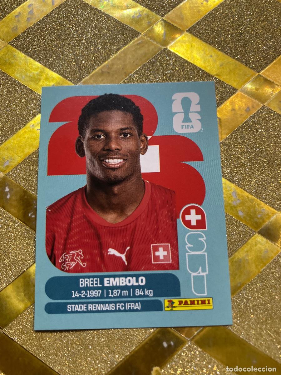 Cromos de f&uacute;tbol: CROMO DE F&Uacute;TBOL SUI 17 BREEL EMBOLO SUIZA MUNDIAL 2026 MEXICO-EEUU-CANADA PANINI !