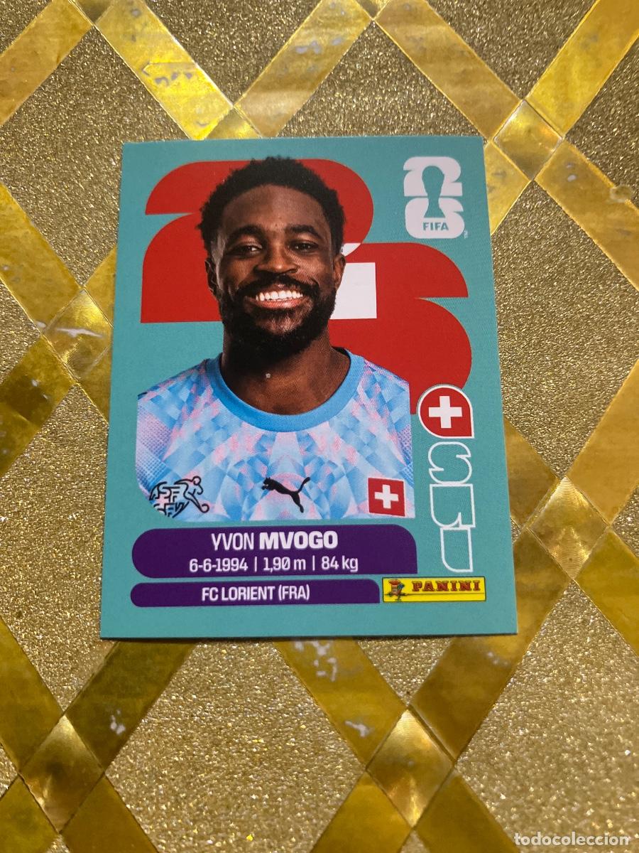 Cromos de f&uacute;tbol: CROMO DE F&Uacute;TBOL SUI 3 YVON MVOGO SUIZA MUNDIAL 2026 MEXICO-EEUU-CANADA PANINI !