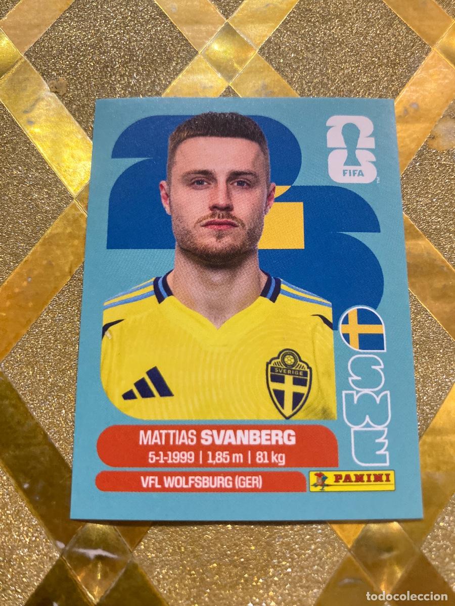 Cromos de f&uacute;tbol: CROMO DE F&Uacute;TBOL NUMERO SWE 12 MATTIAS SVANBERG SUECIA MUNDIAL 2026 MEXICO-EEUU-CANADA PANINI !