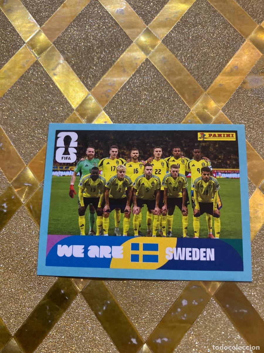 Cromos de f&uacute;tbol: CROMO DE F&Uacute;TBOL NUMERO SWE 13 EQUIPO SUECIA MUNDIAL 2026 MEXICO-EEUU-CANADA PANINI !