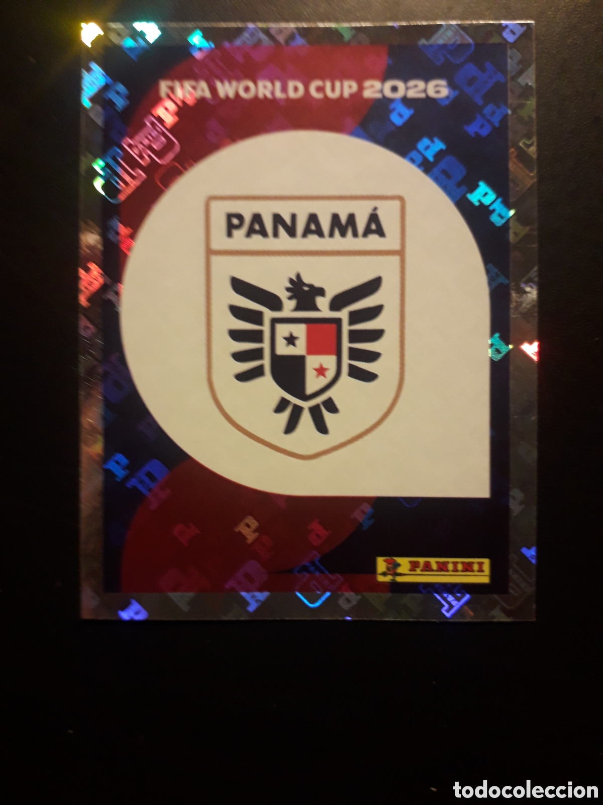 Cromos de f&uacute;tbol: ESCUDO PANAM&Aacute; PAN 1 MUNDIAL F&Uacute;TBOL 2026 FIFA WORLD CUP PANINI SIN PEGAR PEDIDO M&Iacute;NIMO 3&euro;