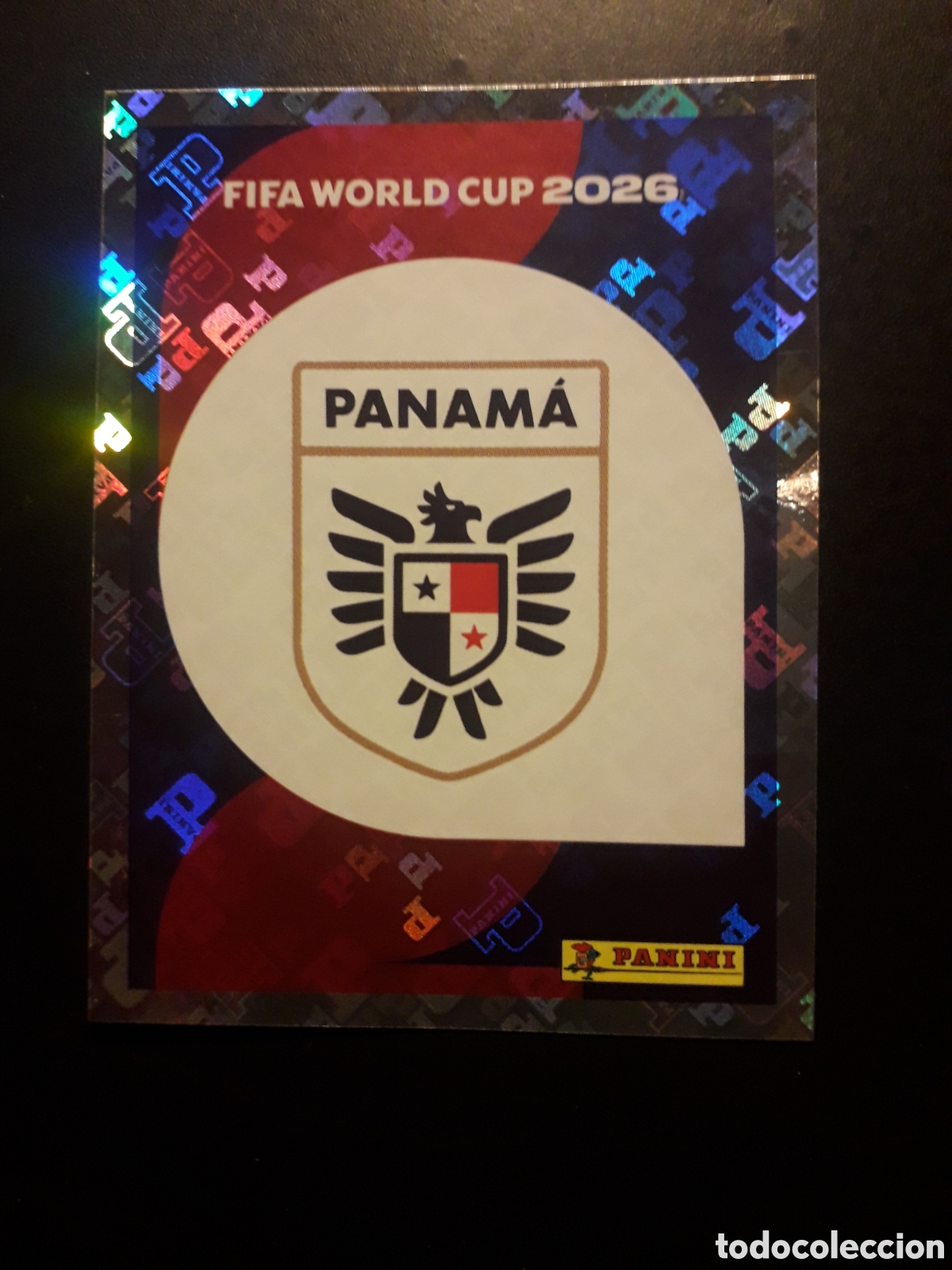 Cromos de f&uacute;tbol: ESCUDO PANAM&Aacute; PAN 1 MUNDIAL F&Uacute;TBOL 2026 FIFA WORLD CUP PANINI SIN PEGAR PEDIDO M&Iacute;NIMO 3&euro;