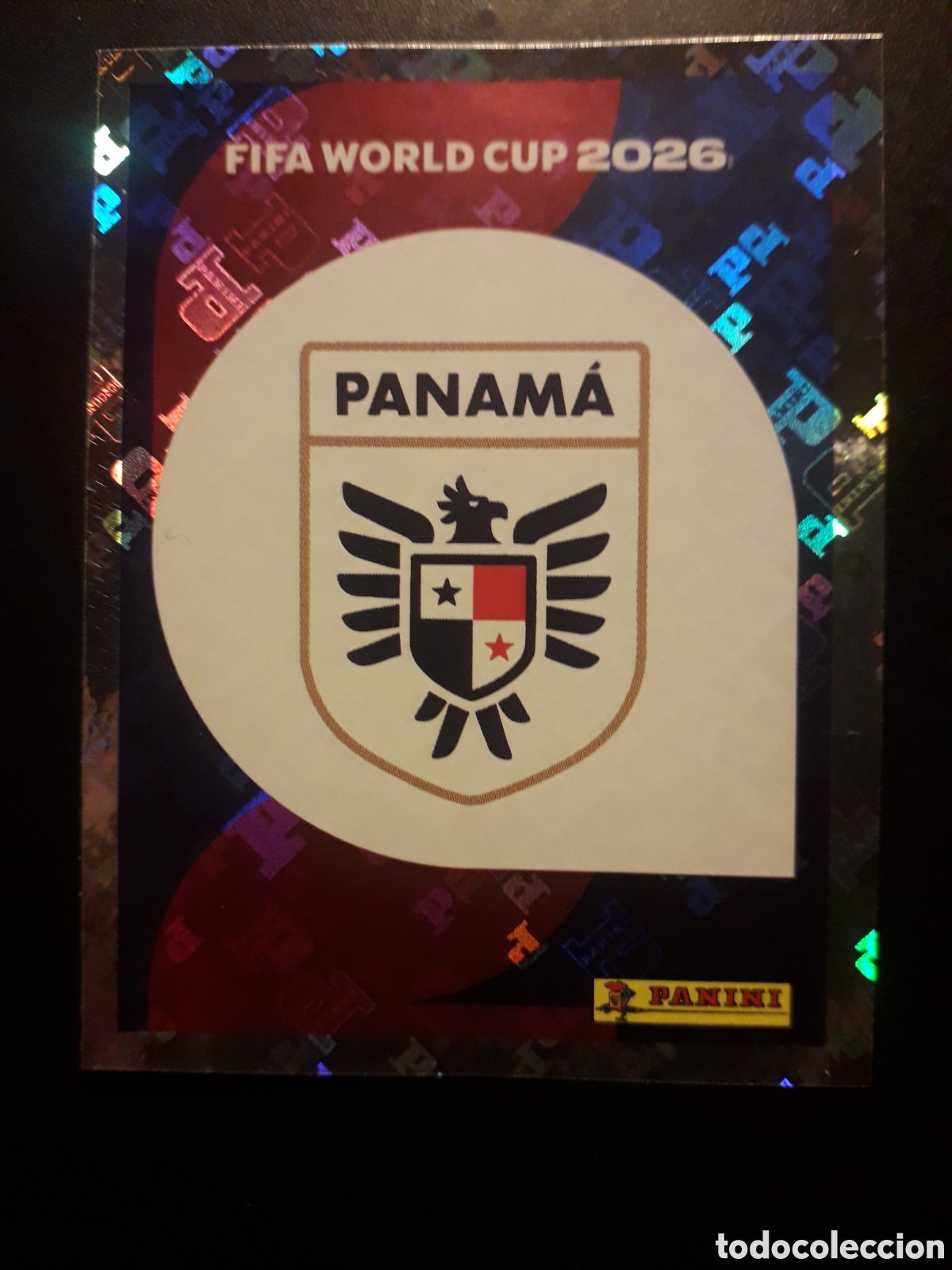 Cromos de f&uacute;tbol: ESCUDO PANAM&Aacute; PAN 1 MUNDIAL F&Uacute;TBOL 2026 FIFA WORLD CUP PANINI SIN PEGAR PEDIDO M&Iacute;NIMO 3&euro;