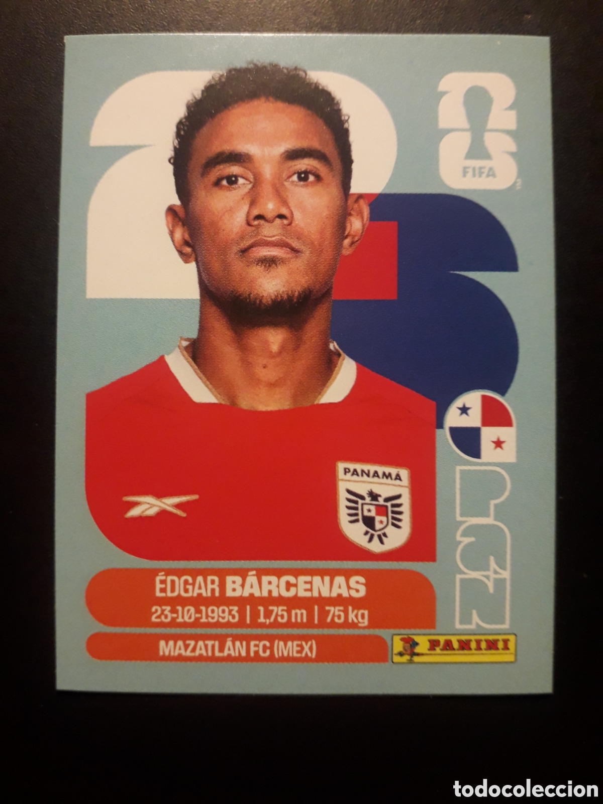 Cromos de f&uacute;tbol: B&Aacute;RCENAS PANAM&Aacute; PAN 14 MUNDIAL F&Uacute;TBOL 2026 FIFA WORLD CUP PANINI SIN PEGAR PEDIDO M&Iacute;NIMO 3&euro;