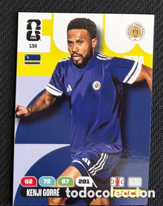 Cromos de f&uacute;tbol: 139 GORR&Eacute; CURAZAO FIFA WORLD CUP MUNDIAL 2026