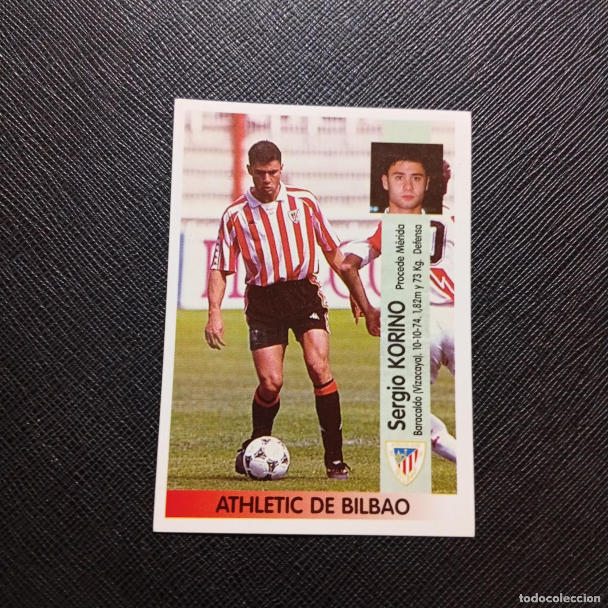 Cromos de f&uacute;tbol: 357 KORINO BILBAO PANINI 1996 1997 CROMO FUTBOL LIGA 96 97 - SIN PEGAR - A191 PG406