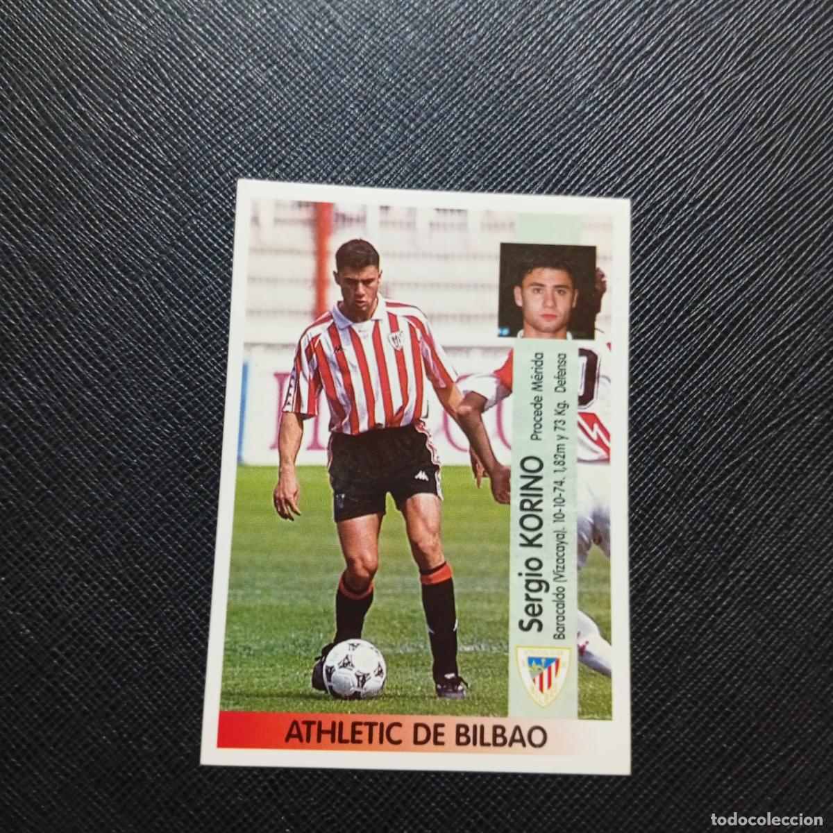 Cromos de f&uacute;tbol: 357 KORINO BILBAO PANINI 1996 1997 CROMO FUTBOL LIGA 96 97 - SIN PEGAR - A191 PG415