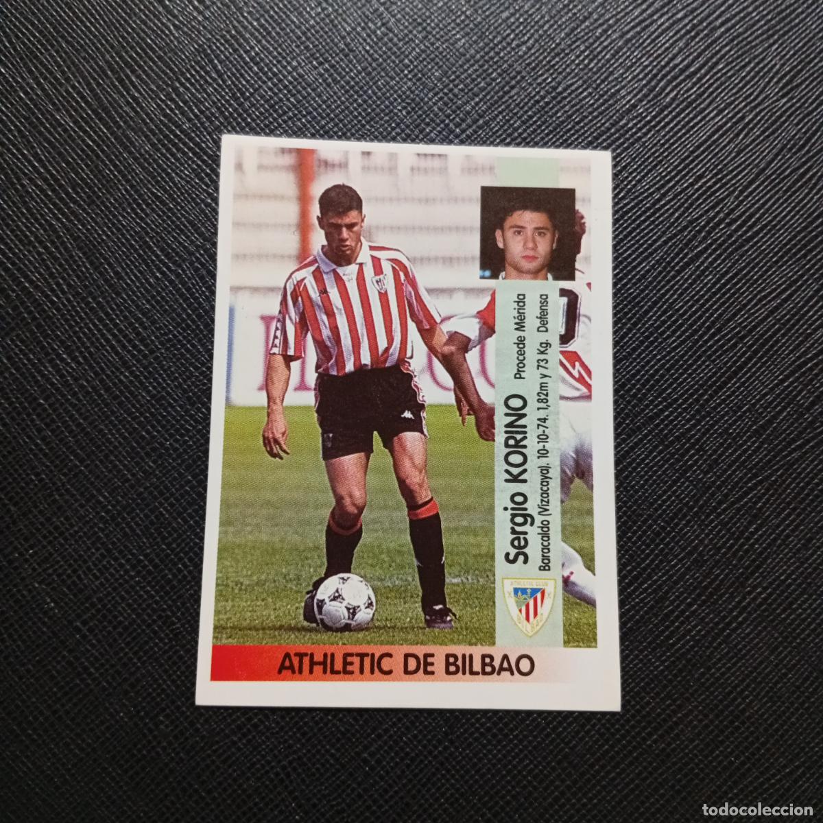Cromos de f&uacute;tbol: 357 KORINO BILBAO PANINI 1996 1997 CROMO FUTBOL LIGA 96 97 - SIN PEGAR - A191 PG406 B