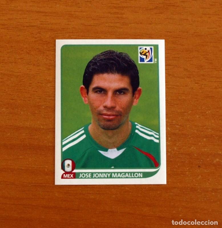 Cromos de f&uacute;tbol: M&eacute;xico -54 Jonny Magallon -Mundial South Africa 2010 FIFA World Cup-Editorial Panini-Nunca Pegado