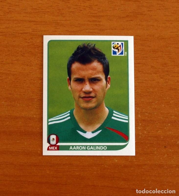 Cromos de f&uacute;tbol: M&eacute;xico -55 Aaron Galindo -Mundial South Africa 2010 FIFA World Cup-Editorial Panini-Nunca Pegado