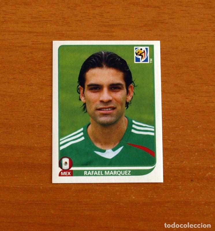 Cromos de f&uacute;tbol: M&eacute;xico -56 Rafael M&aacute;rquez -Mundial South Africa 2010 FIFA World Cup-Editorial Panini-Nunca Pegado