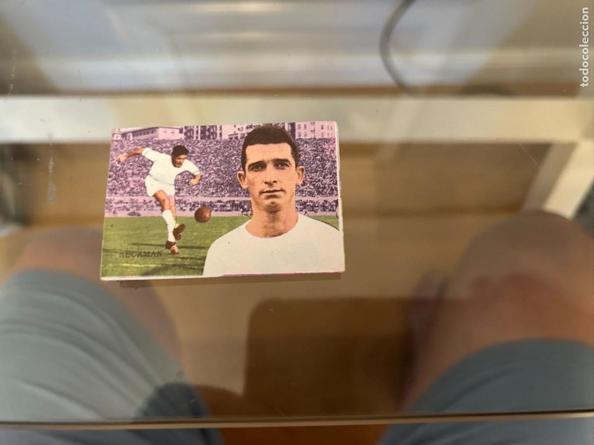 Cromos de f&uacute;tbol: RECAMAN VALENCIA 1962 1963 BUEN ESTADO